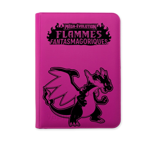 Face avant classeur flammes fantasmagoriques