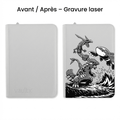 Dealdex Classeur VaultX – Gravure personnalisée