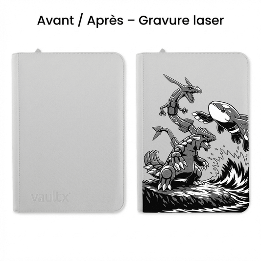 Dealdex Classeur VaultX – Gravure personnalisée