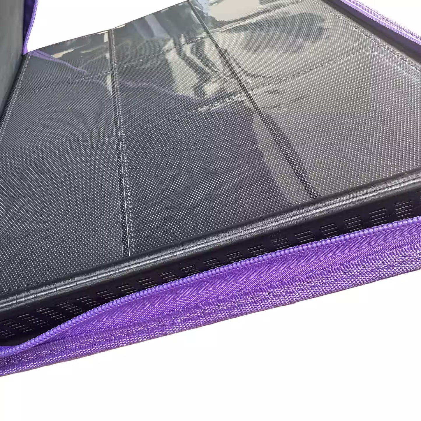 Barrette anti-humidité installée dans grand classeur Pokémon lorcana onepeace TCG