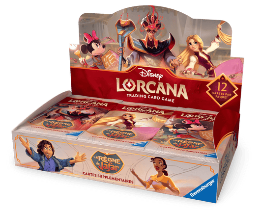 Dealdex Display de 24 boosters Disney Lorcana – Le Règne de Jafar - Chapitre 8