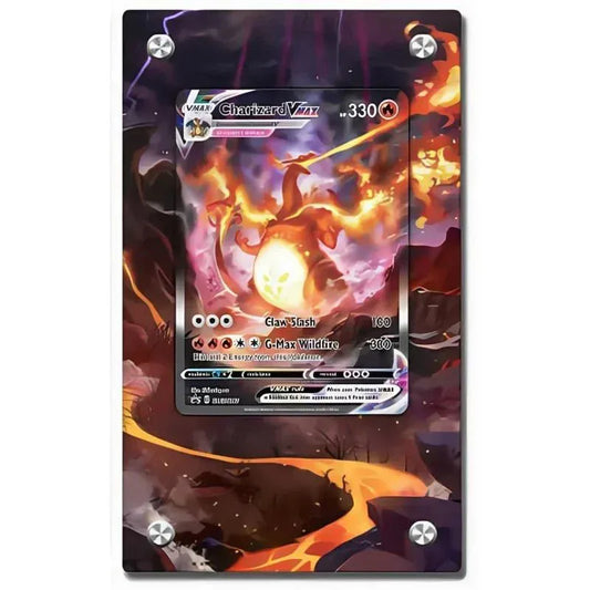 Dealdex Présentoir acrylique carte Pokémon – Dracaufeu