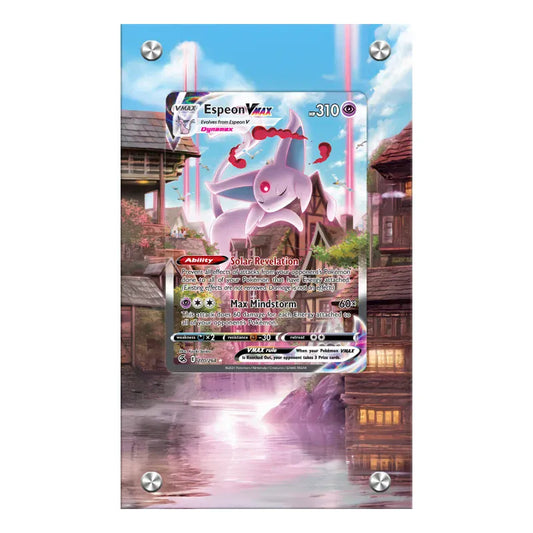 Dealdex Présentoir acrylique carte Pokémon – Mentali - VMAX