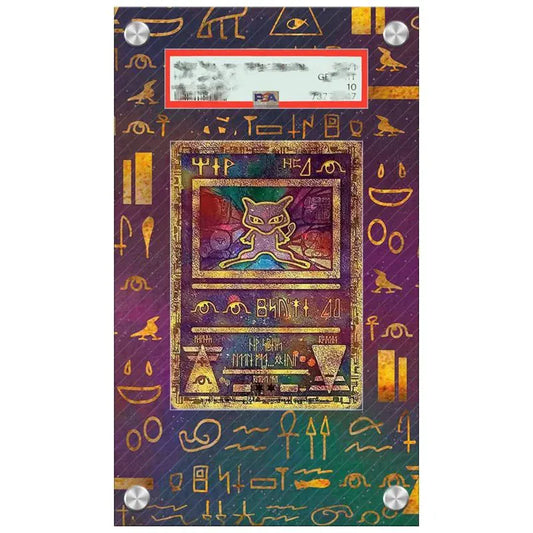 Dealdex Présentoir acrylique carte Pokémon – Mew antique - PSA
