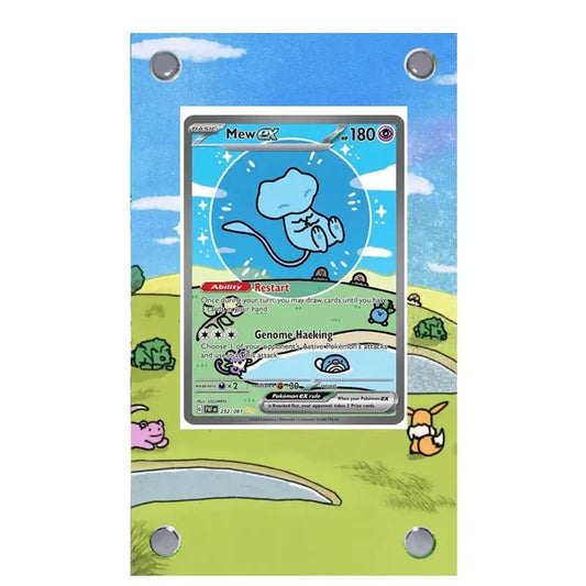 Dealdex Présentoir acrylique carte Pokémon – Mew Bubble
