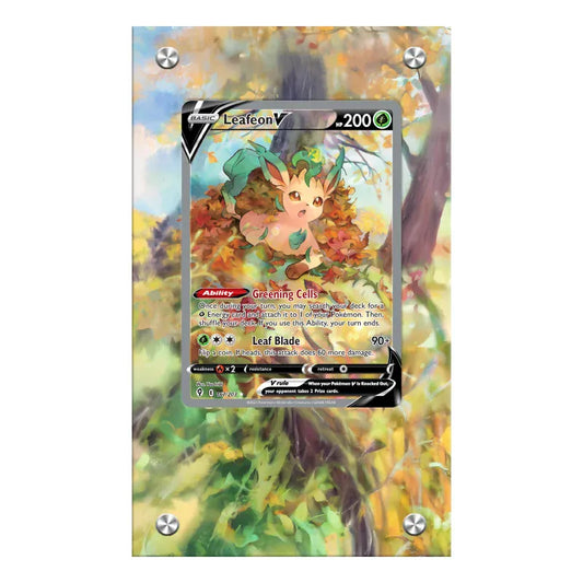 Dealdex Présentoir acrylique carte Pokémon – Phyllali - V