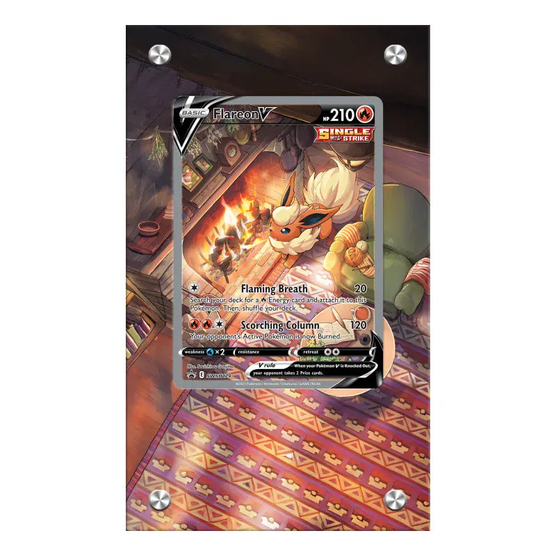 Dealdex Présentoir acrylique carte Pokémon – Pyroli - V