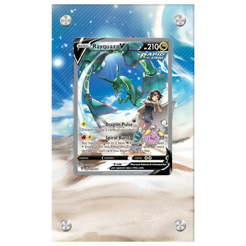 Dealdex Présentoir acrylique carte Pokémon – Rayquaza - Alt