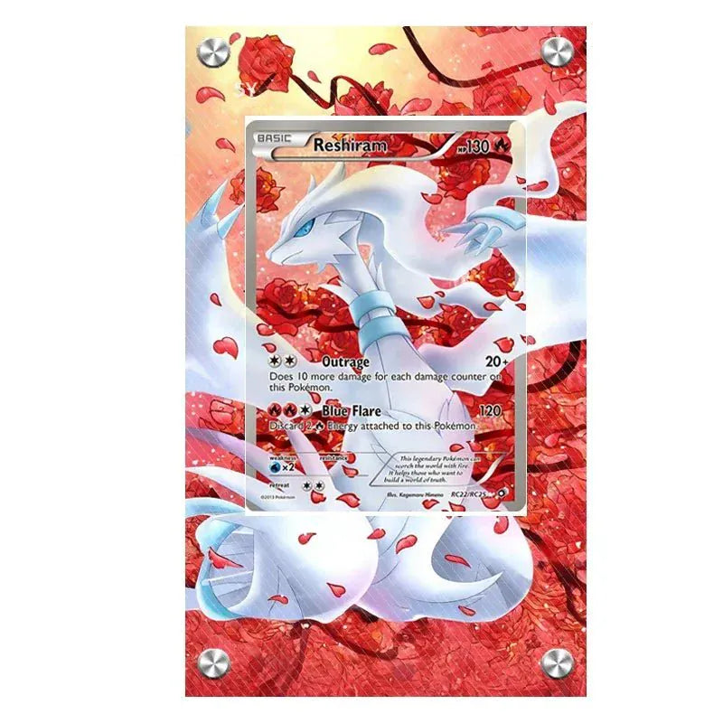 Dealdex Présentoir acrylique carte Pokémon – Reshiram