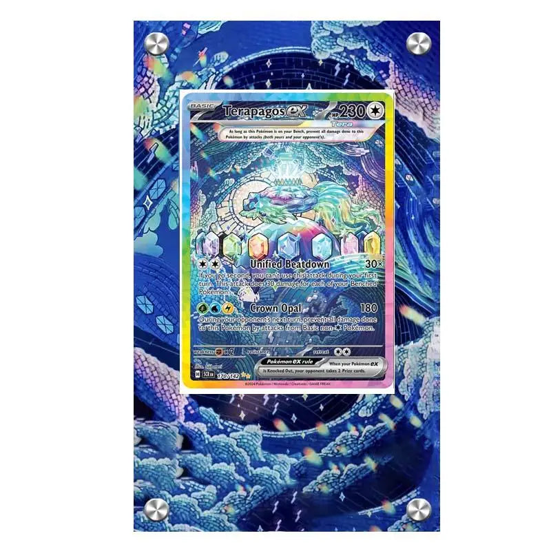 Dealdex Présentoir acrylique carte Pokémon – Terapagos